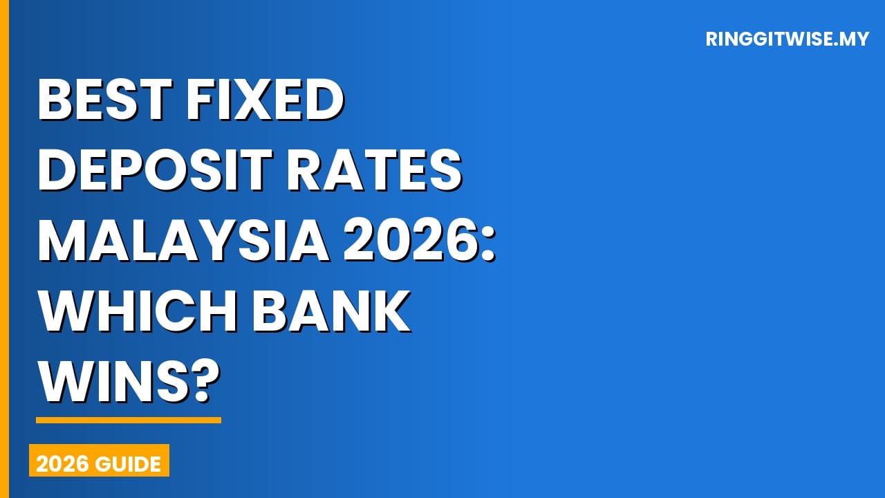 Best fixed deposit rates Malaysia 2026 comparison showing top bank FD rates in Ringgit
