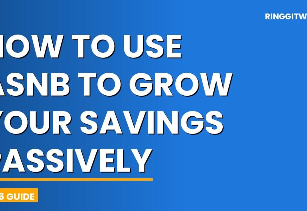 Malaysian investor using the myASNB app to grow savings passively with ASNB unit trust funds