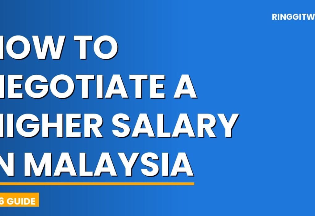 Malaysian professional confidently negotiating a higher salary across a desk in a modern KL office